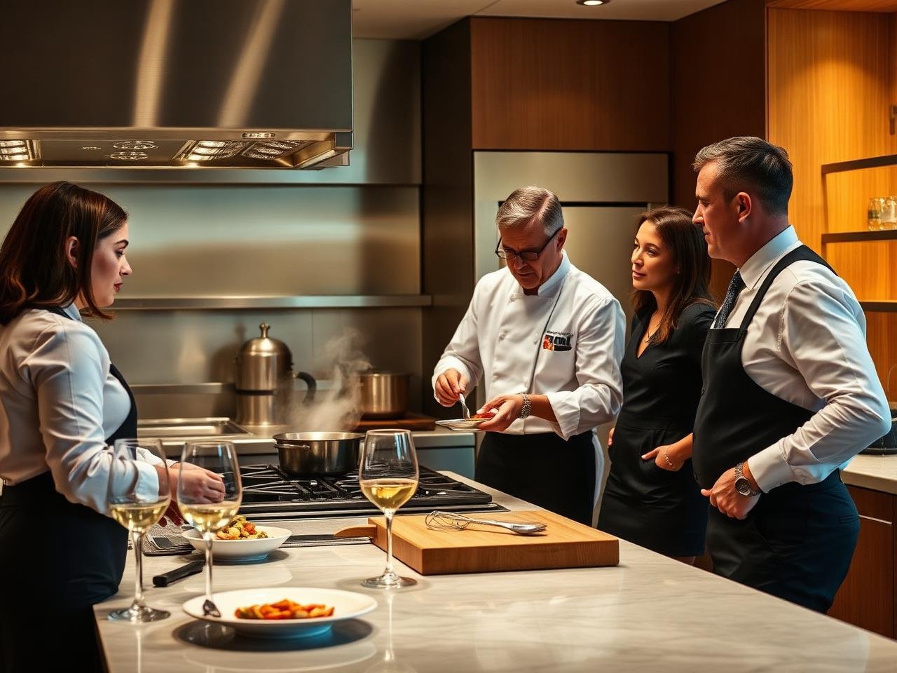Cozinha Executiva — experiência gastronômica colaborativa